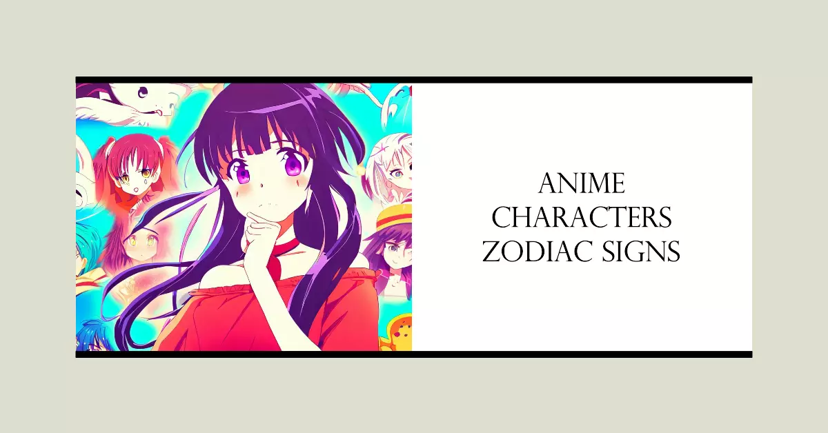 personnages d'anime signes du zodiaque