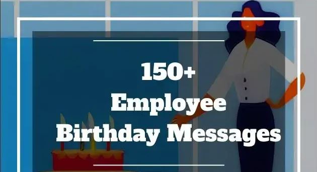messages d'anniversaire des employés