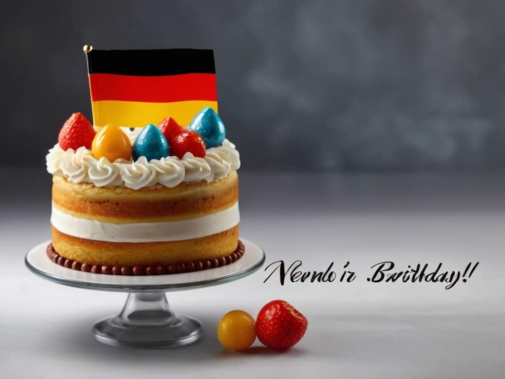 Messages de joyeux anniversaire en allemand